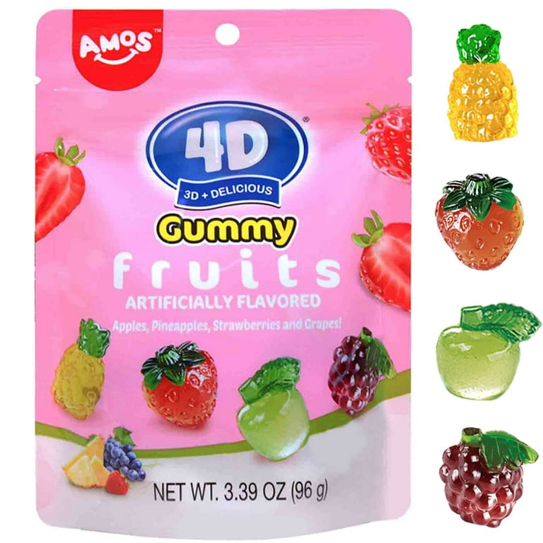 3D Gummy Apples