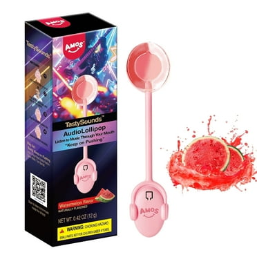 AMOS Music Lollipop Suckers Lollipop Fat Free Singing Lollipop, Creative Gift Party