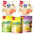 thumbnail image 1 of AMOS Peelerz Gummy Variety Pack - 5 Individual Packs, Peelable Fruity Gummies in 2 Gold Fish, Banana, Kiwi and Passion Fruit Flavors, 1 of 5