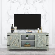 AMOSTBY TV Stand Mid-Century Wood Modern for Living Room