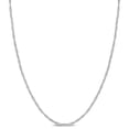 thumbnail image 1 of AMOUR Singapore Chain Necklace In Platinum, 18 In, 1 of 1