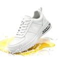 thumbnail image 1 of AMOX Non Slip Work Shoes for Men Food Service Slip Resistant Sneakers Casual Comfortable with Cushioning for Chef Kitchen Restaurant Walking White, 1 of 8
