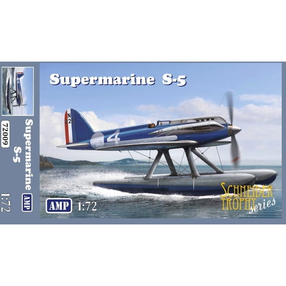 AMP 72-009 - 1/72 - Supermarine S-5(Racing Series) Plastic Model kit