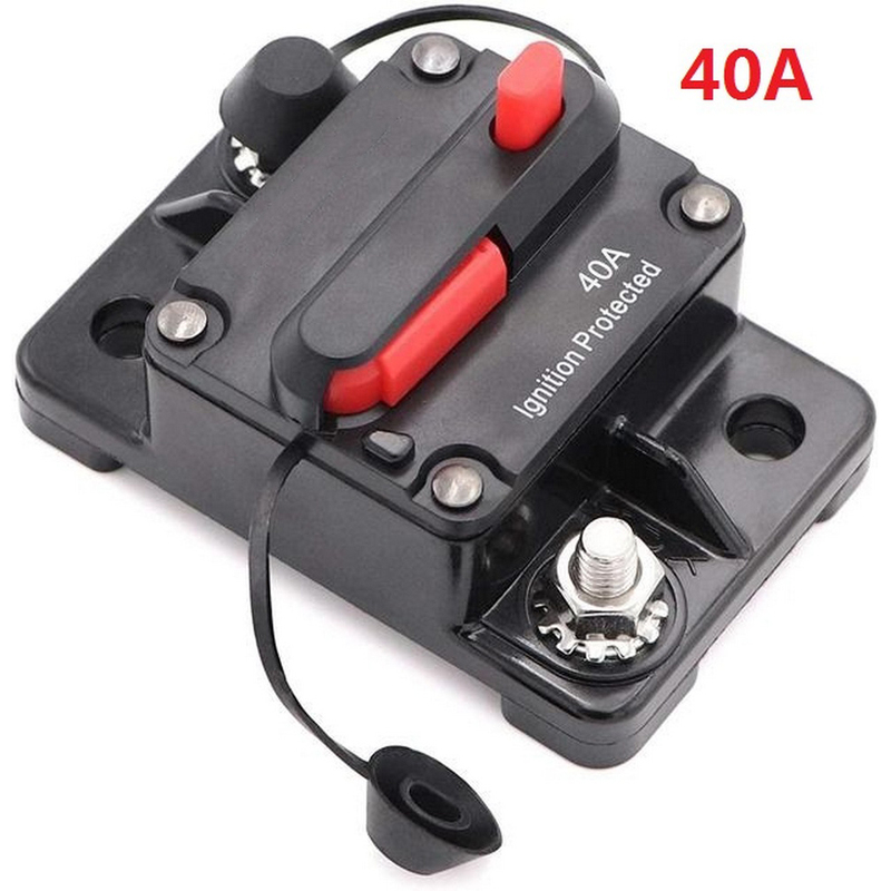 DC 12V 30A Fuse - Circuit Breaker - Manual Reset - Micro - View #11