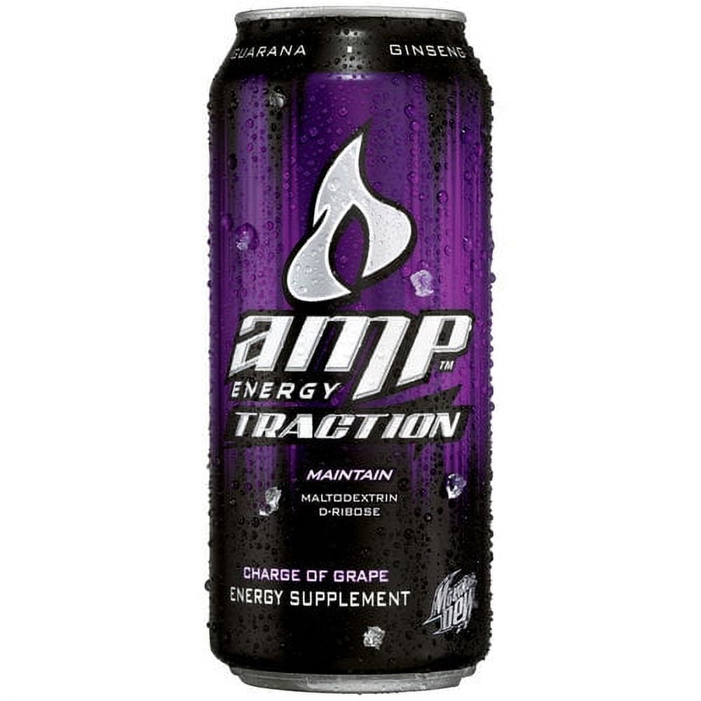 AMP Energy Traction Energy Drink, 16 oz