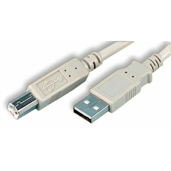 AMP - TE CONNECTIVITY - Cable Assembly, USB 2.0 A to B 2.0m