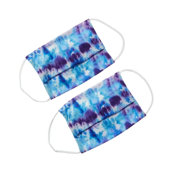 AMP womens American Mask Project Set of 2 Cloth Face Mask, O/S, Purple