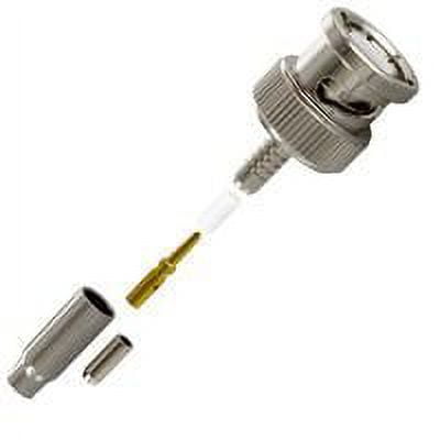 AMPHENOL RF 31-321-1000 RF/COAXIAL, BNC PLUG, STR, 50 OHM, CRIMP (1 piece) - 31-321-1000