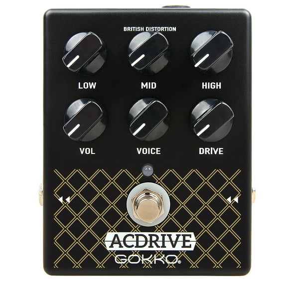 AMPLI PEDAL ACBOX GK-35 - Vox - Inspired British Class A Amp Simulating Effects Pedal with 6 - Control Tone Shaping