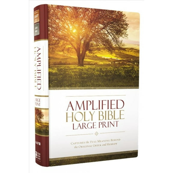 Pre-Owned Amplified Bible-Am-Large Print: Captures the Full Meaning Behind the Original Greek and Hebrew (Hardcover) 0310444039 9780310444039