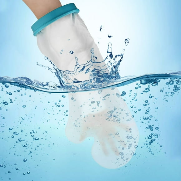 AMQTSLM Cast Covers for Shower Arm, Adult Waterproof Arm Cast Cover, Reusable Arm Cast Protector Covers for Shower, Wound Arm, Hands, Wrists, Elbow, Finger to Keep Wounds Dry, 22.4 inch