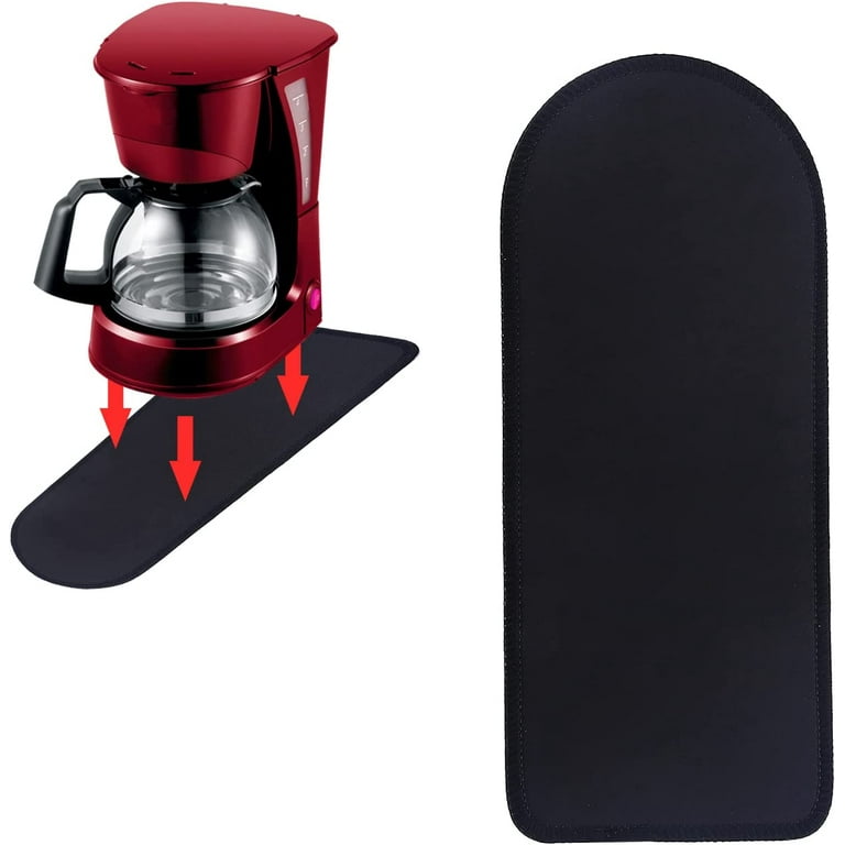 AMQTSLM Coffee Maker Mat for Countertops Fit for Keurig Coffee