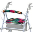 thumbnail image 1 of AMQTSLM Universal Rollator Walker Seat and Backrest Covers, Rollator Walker Accessories, Removable & Washable Roller Walker Seat Cushion and Rollbar Cover for Seniors, Tropical, 1 of 6