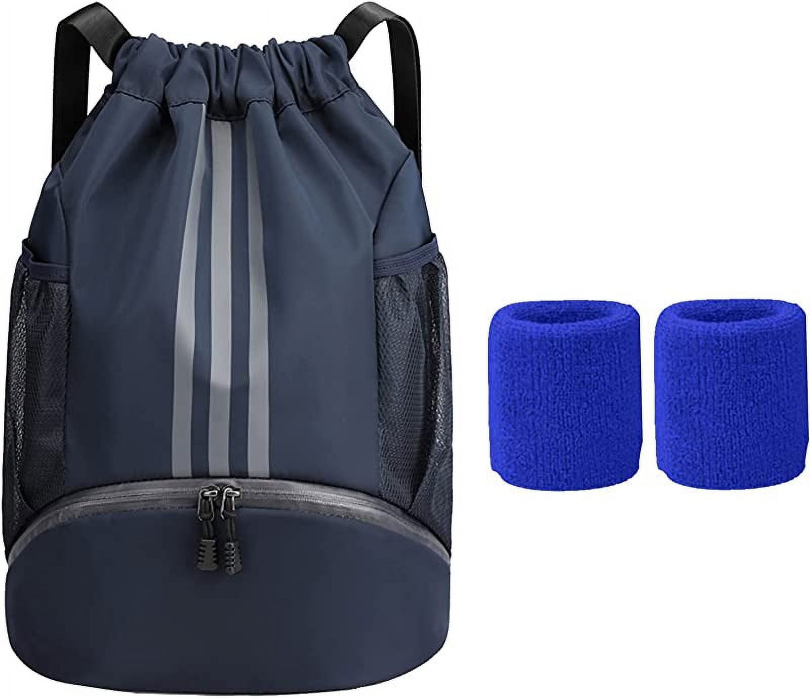 AMQTSLM Youth Soccer Bag,Drawstring Soccer Backpack,Waterproof Soccer