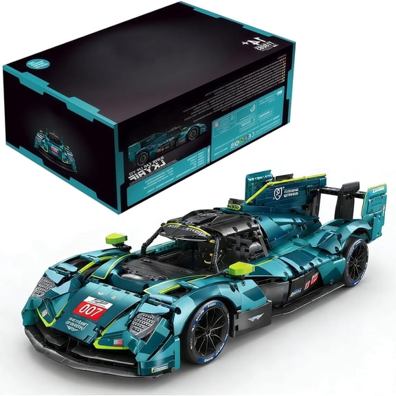 AMR-LMH Hybrid Hypercar Model Car Kits, Building Set for Adults, Age 14+, 1:8 Scale Collectible Racing Car with V12 Piston Engine, Great Gift for Birthdays, Home Dcor, (3069 PCS, A-Y18083)