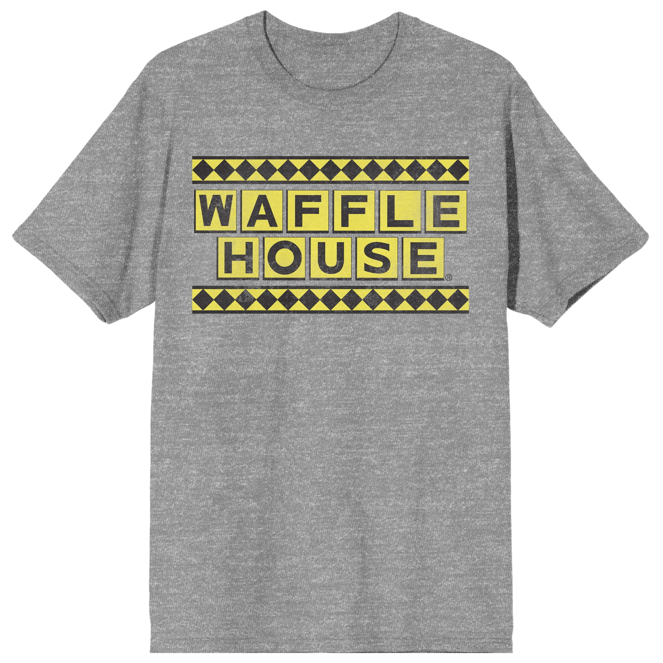 AMR Waffle House Men's Gray Tee ShirtS