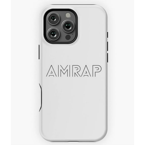AMRAP Crossfit Workout Phone Case for iPhone 16 15 14 13 12 11 Pro Max