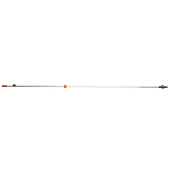 AMS Fiberglass Bowfishing Arrow with Chaos Arrow Point White