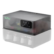 SUNLU AMS Heater Upgrade for Bambu Lab AMS Gen 1, Simultaneous Filament Drying & Printing, Fast 70 C Heating, Smart Humidity Control, 4-Roll Capacity, Easy 2-Min Install AMS Not Included