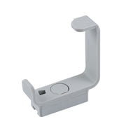 AMS Hub Connect Bracket for BambuLab A1, L-Shaped Mounting Printed Model Adapter for Secured Hub to 3D Printers X-axis Motor Cover