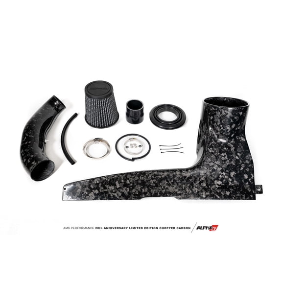 AMS Performance 2015+ VW Golf R MK7 Chopped Carbon Fiber Intake