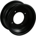 thumbnail image 1 of AMS Spun Black Aluminum Rear Wheel 9x8 4/115 3+5 (261RL98115B3), 1 of 1
