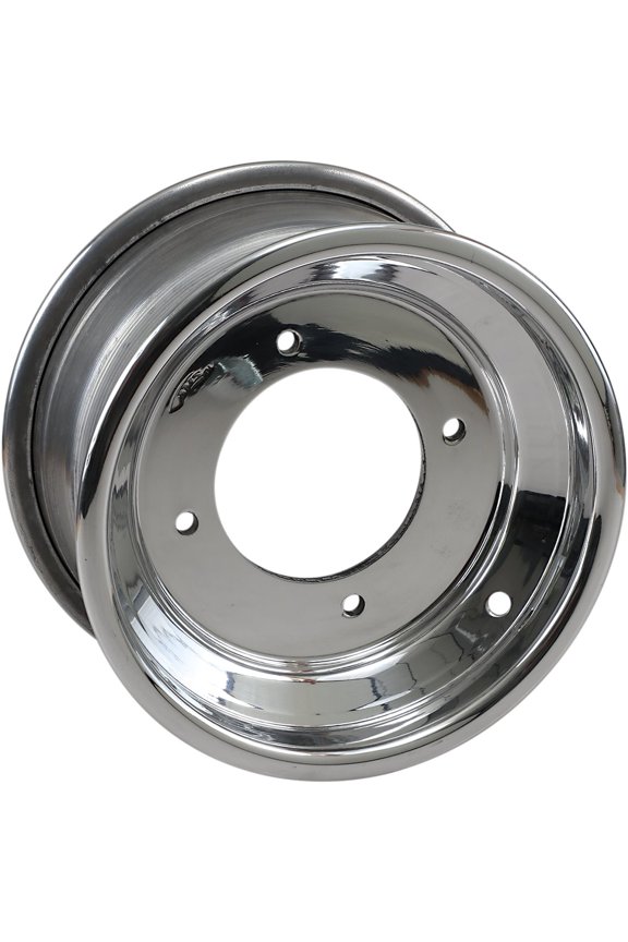 Spun Polished Aluminum Rear Wheel 9x9 4/115 3+6 (261-99115P3)