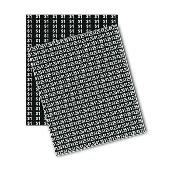 AMS price labels sheet 1.00-1.25 cents