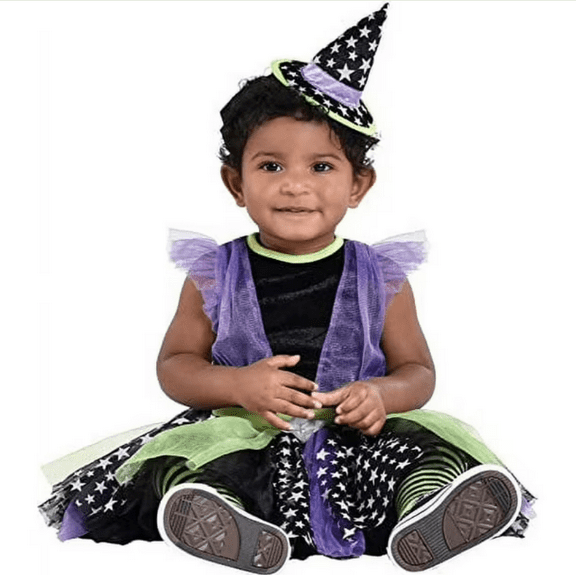 AMSCAN - Classic Witch Costume (Infant 0-6)