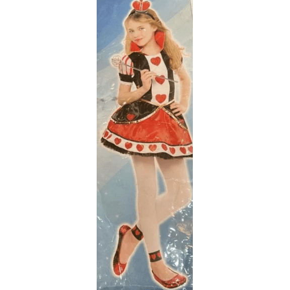 AMSCAN - Disney Alice in Wonderland Queen of Hearts Costume (Toddler 3-4)