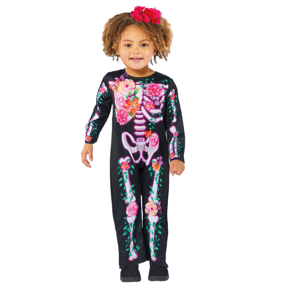 AMSCAN - Floral Skeleton (Infant 18-24)