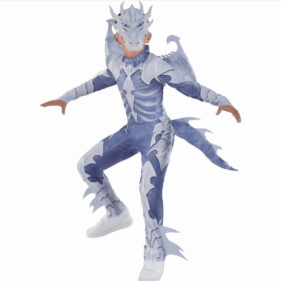 AMSCAN - Ghostly Dragon Costume (Child Medium 8-10)