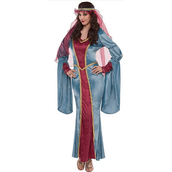 AMSCAN - Renaissance Queen Costume (Adult Large 10-12)