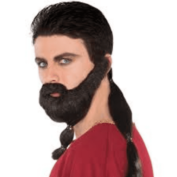 AMSCAN - Warrior Hair Set Costume Accessory
