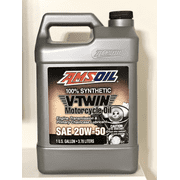 AMSOIL 20w-50 Motorcycle Oil Full Synthetic - 1 Gallon