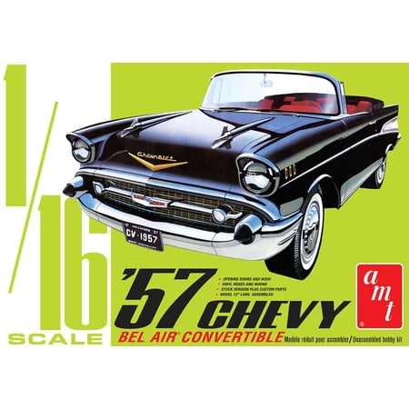 AMT 1957 Chevy Bel Air Convertible 1/16 Scale Model Kit