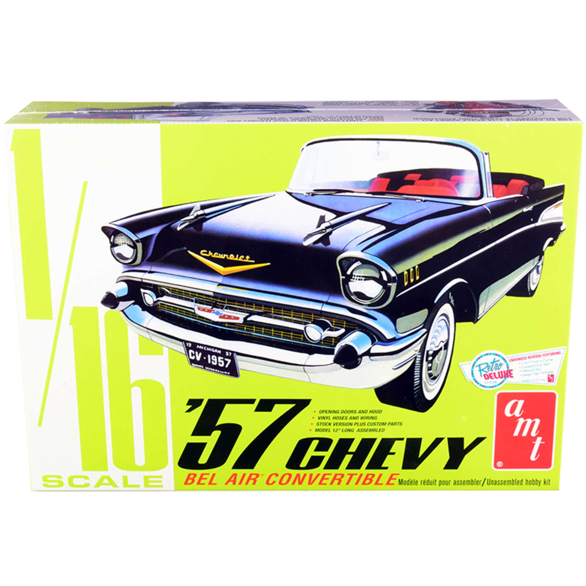 AMT 1/16 1957 Chevy Bel Air Convertible AMT1159 Plastics