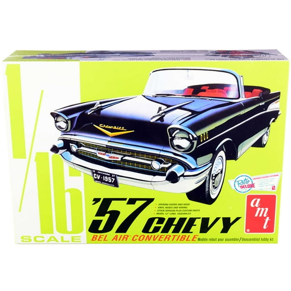 AMT 1/16 1957 Chevy Bel Air Convertible AMT1159 Plastics Cars/Trucks Other