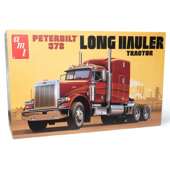 AMT 1/24 Peterbilt 378 Long Hauler Semi Tractor AMT1169 Plastics Car/Truck 1/24-1/25