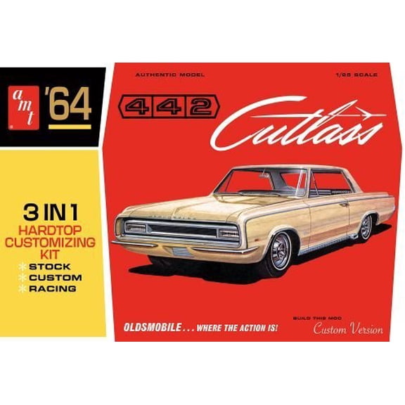 AMT 1/25 1964 Olds Cutlass 442 Hardtop, AMT1066