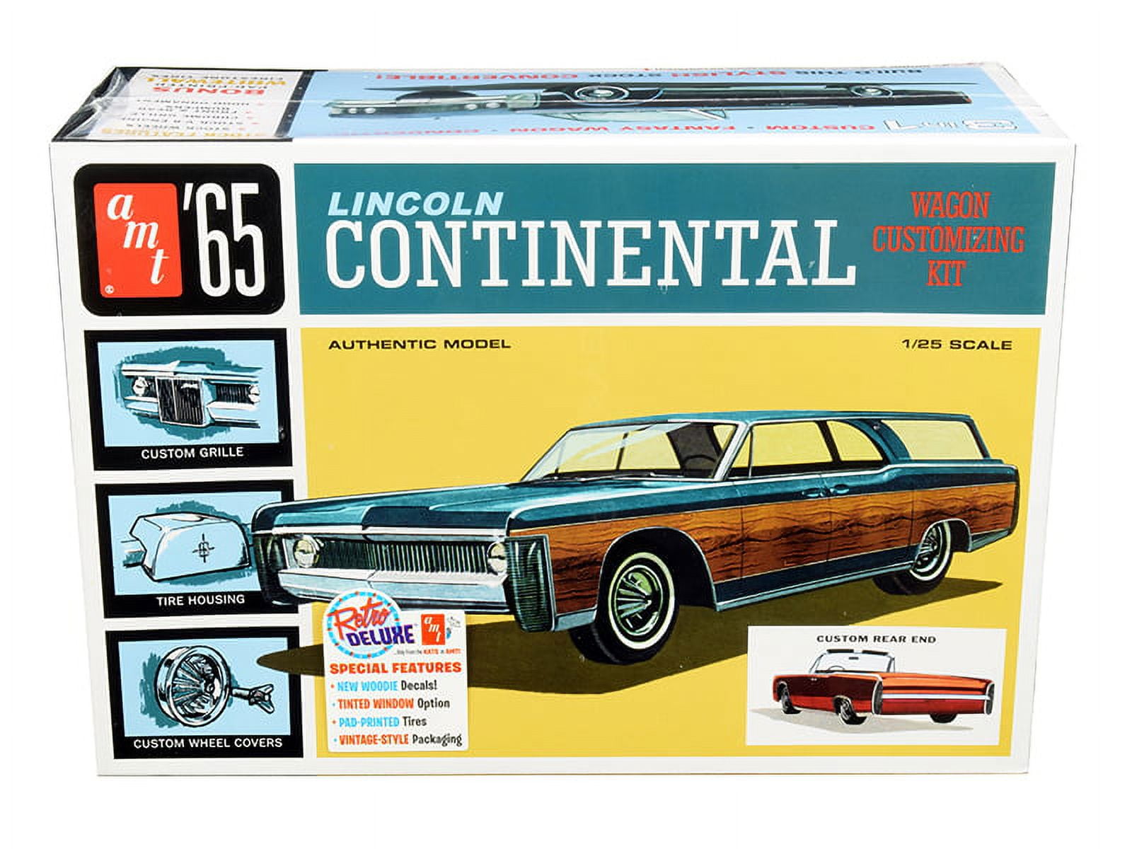 AMT 1 25 1965 Lincoln Continental AMT1081 Plastics Car/Truck