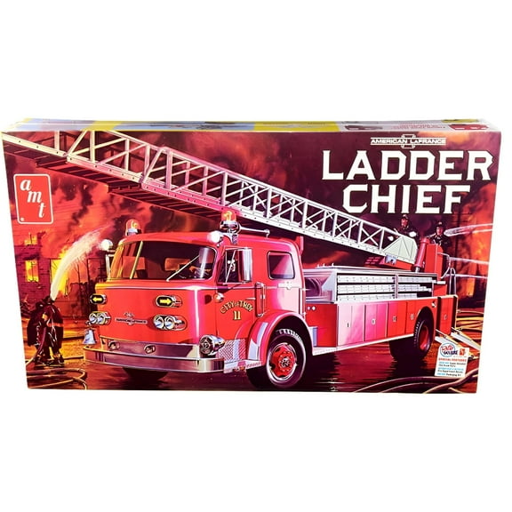 AMT 1/25 American LaFrance Ladder Chief Fire Truck AMT1204 Plastics Car/Truck 1/24-1/25