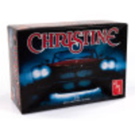 AMT: 1:25 Scale Model Kit - Christine 1958 Plymouth Belvedere (Red) - Skill Level 2, Replica Classic Steven King Movie Car, Building Kit, Age 14+