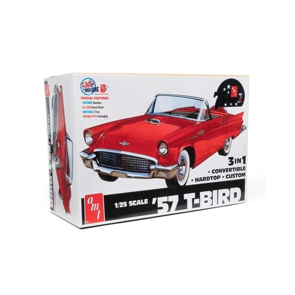 AMT AMT1397 1 by 25 Scale 1957 Ford Thunderbird Model Car