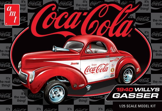 1940 Willys Coupe (Coke Race Team) AMT Model Kit