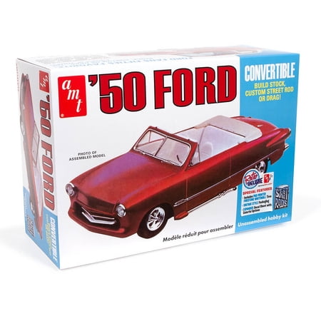 AMT 1950 Ford Convertible Street Rods Edition 1/25 Scale Model Kit