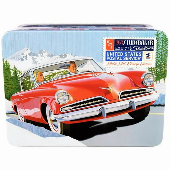 AMT 1953 Studebaker Starliner - USPS with Collectible Tin