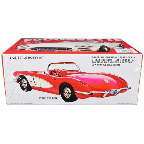 AMT 1960 Chevrolet Corvette 1/25 AMT1374 Plastics Car/Truck 1/24-1/25