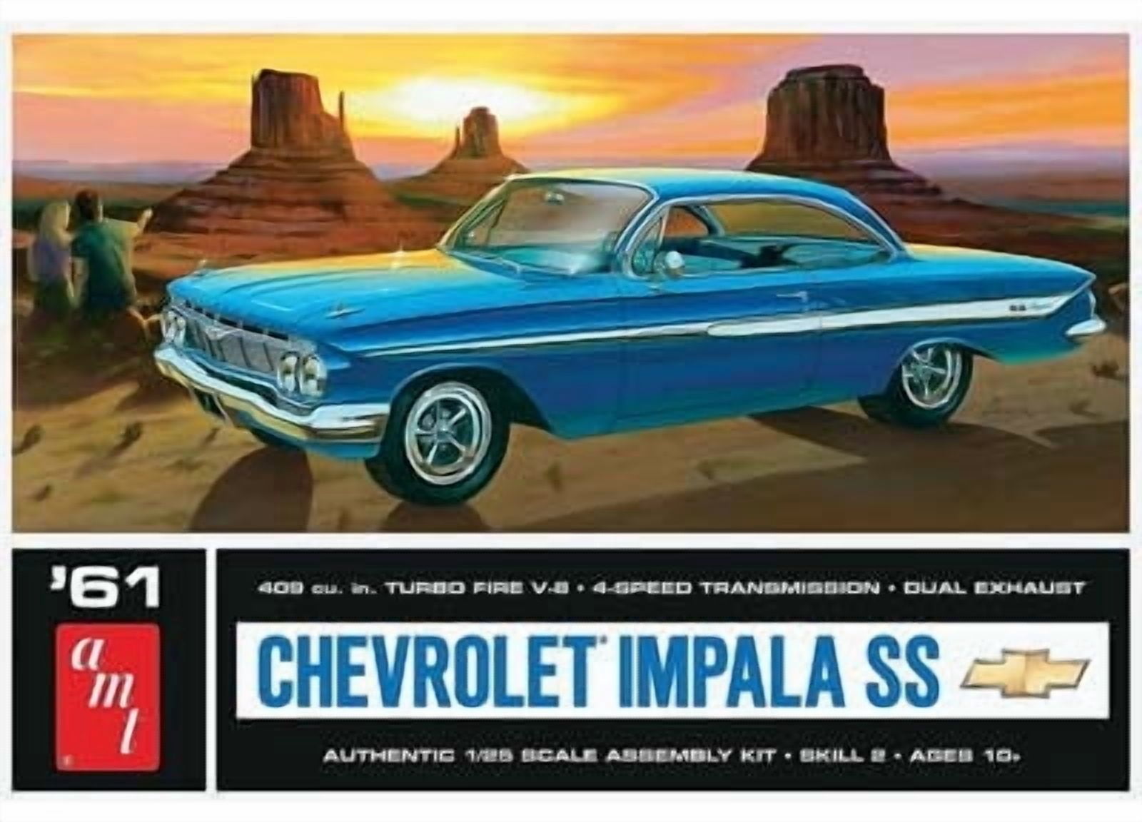 AMT 1961 Chevy Impala™ SS Plastic Model Kit, 1/25 Scale