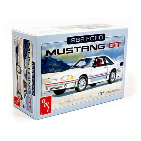 Skill 2 Model Kit 1988 Ford Mustang GT 1/25 Scale Model by AMT